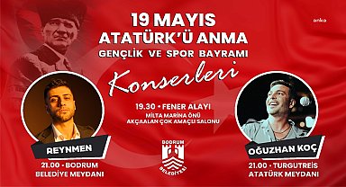 19 Mayıs Bodrum'da coşkuyla kutlanacak