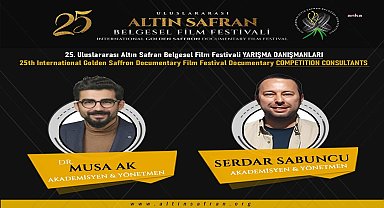 25. Uluslararası Altın Safran Belgesel Film Festivali için geri sayım başladı