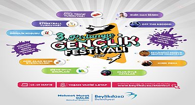 "3. Beylikdüzü Kırlangıç Gençlik Festivali" başladı