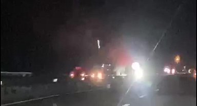 Amasya'da TIR'a arkadan çarpan otomobil sürücüsü hayatını kaybetti
