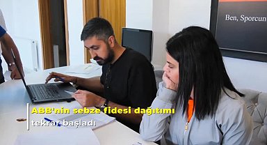 Ankara Büyükşehir Belediyesi’nin sebze fidesi desteği yeniden başladı