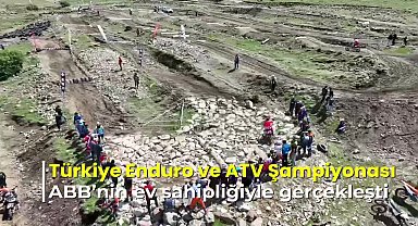 Ankara Büyükşehir Belediyesi 'Türkiye Enduro ve Atv Şampiyonası'na ev sahipliği yaptı 
