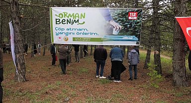 Ankara vali yardımcısı ODTÜ ormanında çöp topladı