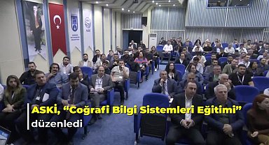 ASKİ'den personele "coğrafi bilgi sisteminin kullanımı eğitimi"