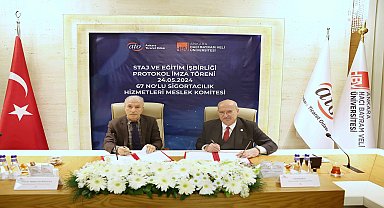 ATO ile Ankara Hacı Bayram Veli Üniversitesi, sigorta sektörüne nitelikli iş gücü için güçlerini birleştirdi