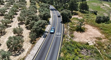 Aydın Büyükşehir Belediyesi'nden Kuşadası'nda yol çalışması