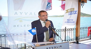 Ayvalık, Balıkesir’in en çok “Mavi Bayrak”a sahip ilçesi oldu