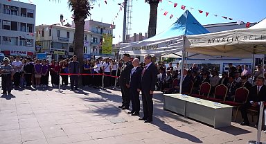Ayvalık’ta Milli Mücadele’nin ilk kurşununu atan Ali Çetinkaya törenle anıldı