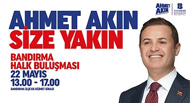 Balıkesir Büyükşehir Belediye Başkanı Akın, Halk Günleri’nde vatandaşlarla buluşacak