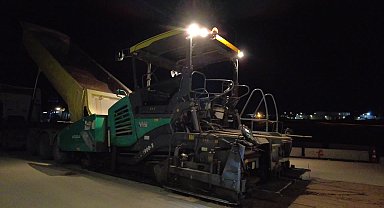 Başkan Eşki'den işçilere gece yarısı sürprizi