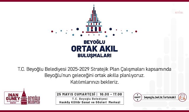 Beyoğlu halkı, geleceğini birlikte inşa etmek için toplanıyor