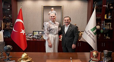 Bilecik Belediye Başkanı Ataç'tan, Tepebaşı Belediye Başkanı Ataç'a ziyaret
