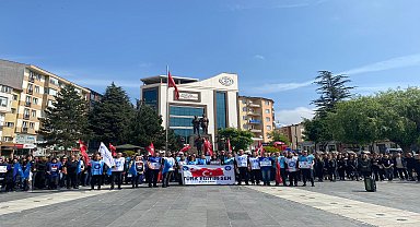 Bilecik'te öğretmenler İbrahim Oktugan için toplandı