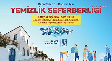 Bodrum Belediye Başkanı Mandalinci: "Birlikte temizleyip birlikte koruyacağız"