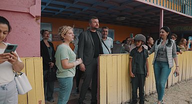 Buca'nın özel çocuklarına atlı terapi