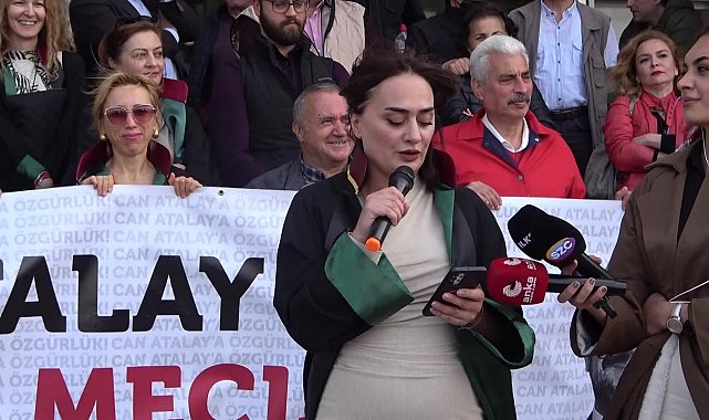 Can Atalay için adalet nöbeti: "Can'ın dışarda olması demek deprem yaralarının araştırılması demek"