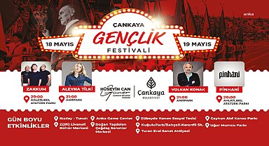 Çankaya Belediyesi, 19 Mayıs'ı "Gençlik Festivali" ile kutlayacak