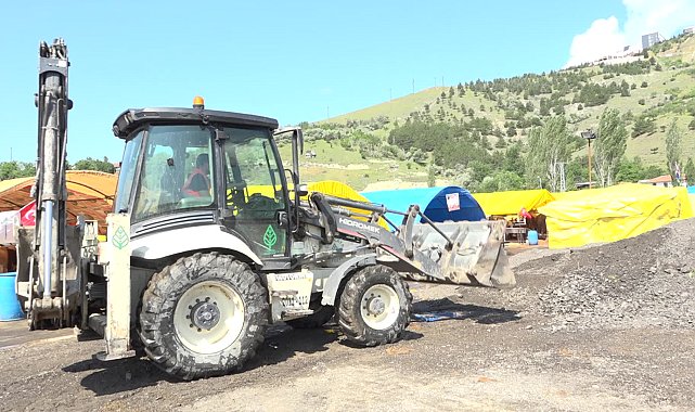 Çankaya Belediyesi, çalışmalarında kullandığı beton ve taşları, kendi tesisinde üretiyor