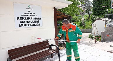 Çankaya Belediyesi'nden muhtarlık binalarında yenileme çalışması