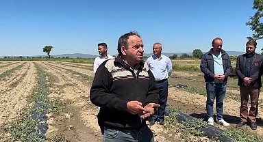 CHP'li Bakıroğlu'nun dinlediği çiftçi: "Atatürk ne dediyse iktidar tersini uyguluyor, çiftçi düşmanlığı neden?"