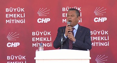 CHP'nin Ankara'daki Büyük Emekli Mitingi...Özgür Özel