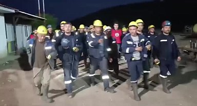 Çorum Alpagut maden işçilerinin eylemi sürüyor