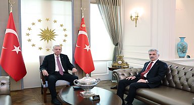Cumhurbaşkanı Erdoğan, yeniden Danıştay Başkanı seçilen Yiğit'i kabul etti