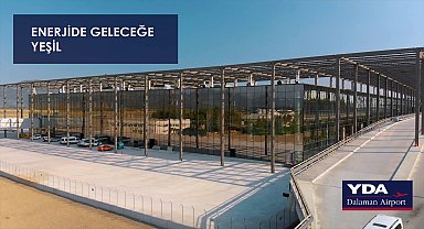 DALAMAN HAVALİMANI ELEKTRİĞİNİ GÜNEŞTEN KARŞILAMAYA BAŞLADI