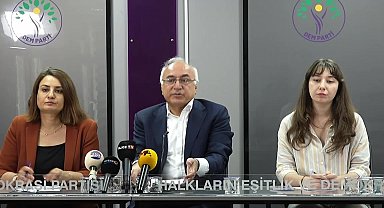 DEM Parti'den Kobani davası için çağrı: ''Yarın bu dava çökmeli ve tüm arkadaşlarımız serbest bırakılmalıdır''
