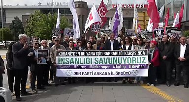 DEM Parti Eş Genel Başkanı Tuncer Bakırhan Ankara Garı önünde konuştu: