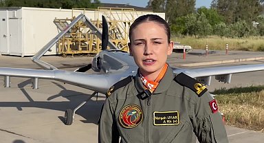 Deniz Kuvvetleri'nin 25 yaşındaki tek kadın İHA pilotu teğmen uyar: Vatanıma hizmet etmekten onur ve gurur duyuyorum