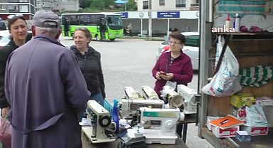 Dikiş makinası tamiri yapan Mümin Yaman: 