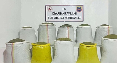 Diyarbakır'da 536 kilogram esrar ele geçirildi