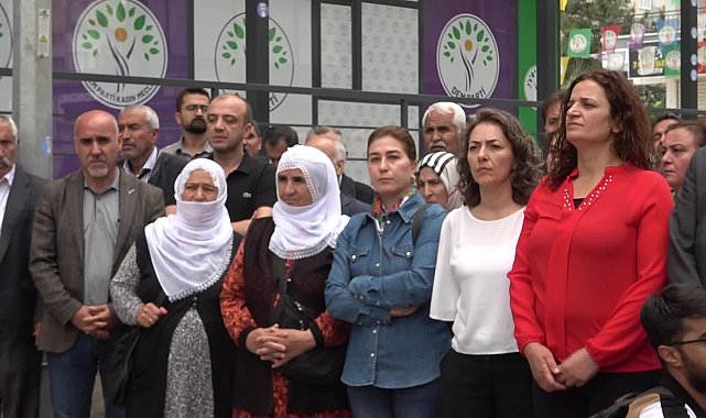 Diyarbakır'da Kobani davası protestosu