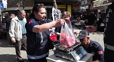 Edremit Belediyesi, pazar yerlerinde denetimlerini sıklaştırdı