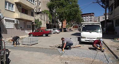 Edremit Belediyesi yol çalışmalarına hız verdi