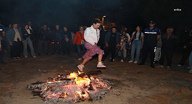 Efes Selçuk Belediye Başkanı Filiz Ceritoğlu Sengel, Hıdırellez neşesine ortak oldu