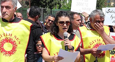 Eğitimciler Malatya'da da iş bıraktı... "Emekçiler canlarından endişe ederek okula gidiyor"