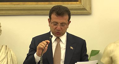 Ekrem İmamoğlu, 2027 Avrupa Oyunları Mutabakat Zaptı imza töreninde konuştu: "Gelin, 2027'de Avrupa'nın ve dünyanın en renkli kültürlerinin harmanlandığı İstanbul'da buluşalım"