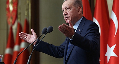 Erdoğan: ''Sırf Filistin'e destek verdikleri için rektörler, profesörler işten atılıyor''