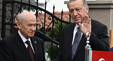 Erdoğan ve Bahçeli arasında 1 saat süren görüşme sona erdi