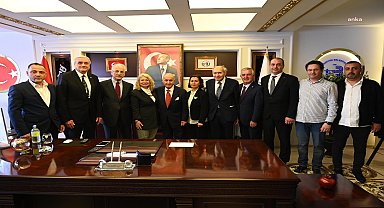 Eski Genel Başkanlardan Bozüyük Belediye Başkanı Bakkalcıoğlu'na ziyaret