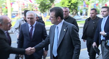 Fatih Belediye Başkanı Turan'ı ziyaret eden İmamoğlu: "İşbirliği içerisinde olmamız şart"