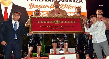 Fethiye'de Başpehlivan, Manavgatlı sporcu Ali Gürbüz oldu