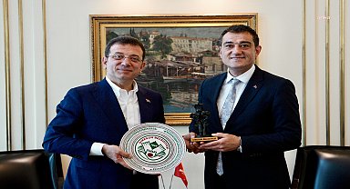 Giresun Belediye Başkanı Köse, Ekrem İmamoğlu'nu ziyaret etti