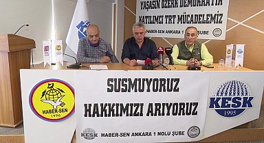 Haber-Sen: "TRT emekçileri açık bir biçimde mağdur edilmiştir"