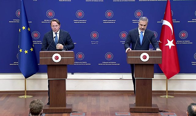 Hakan Fidan: Gümrük Birliği'nin düzenlenmesi konusunda prensipte mutabıkız