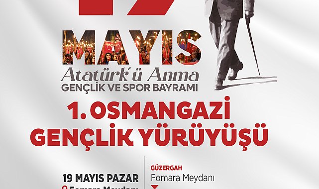 Haluk Levent, Osmangazililerin 19 Mayıs coşkusuna ortak olacak