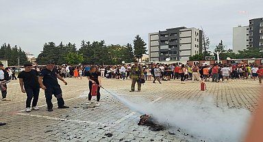 Hatay Büyükşehir İftaiyesi'nden konteyner kent personeline eğitim
