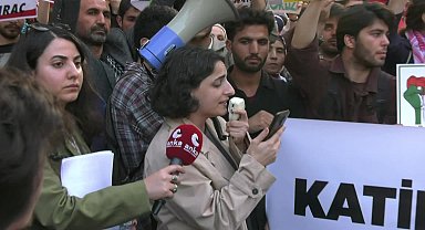 İsrail'in Refah'a yönelik saldırısı İstanbul'da protesto edildi